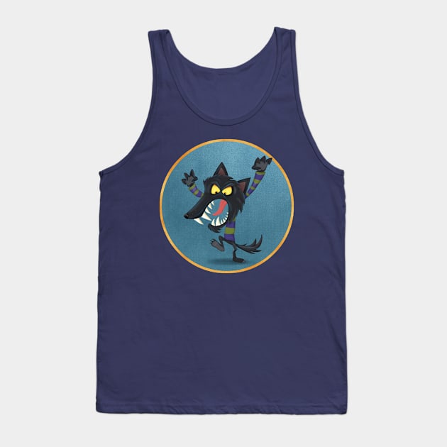 The Wolf Tank Top by charliepadgett